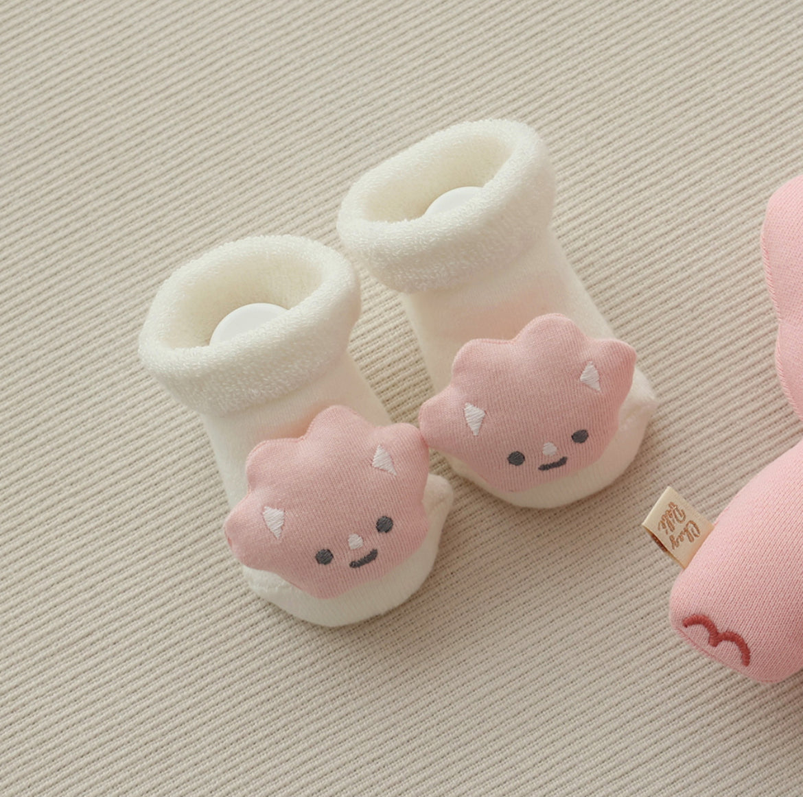 初生寶寶公仔襪禮盒裝 Newborn baby socks giftbox