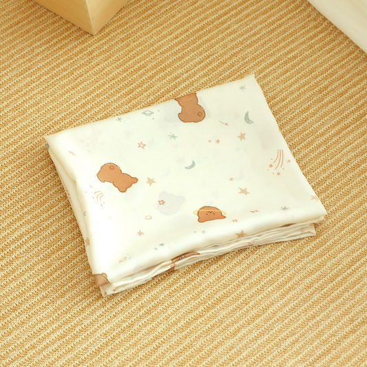 熊熊人造絲涼浸浸被 Chezgomi Pongee Silk Blanket