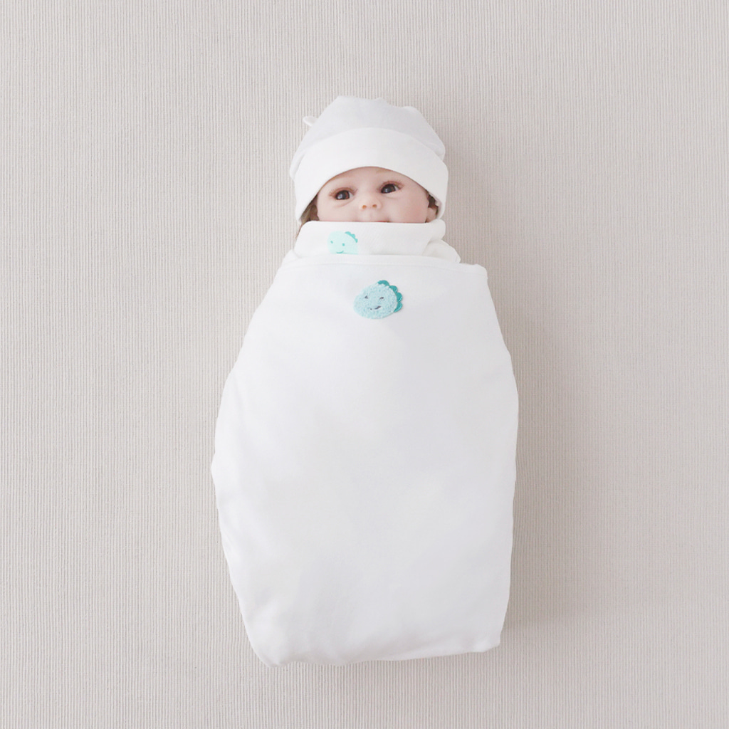 韓國製初生嬰兒包被 Newborn Blanket (不含螢光劑)