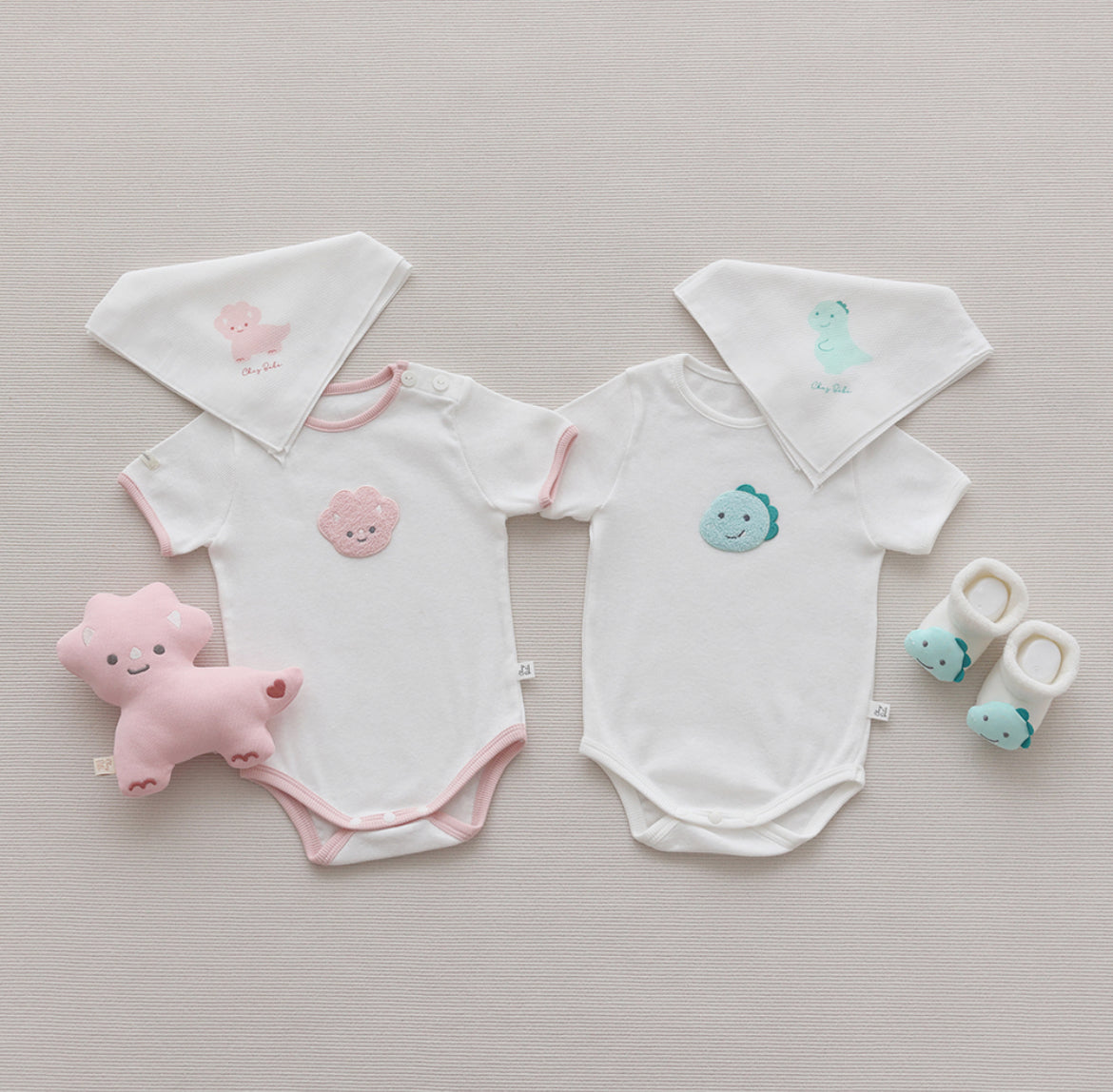 兔兔龍柔軟嬰兒包屁衣 Soft Baby Bodysuit