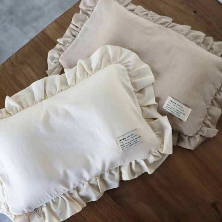 法式褶邊舒適枕(枕套可拆式) French frill pillow