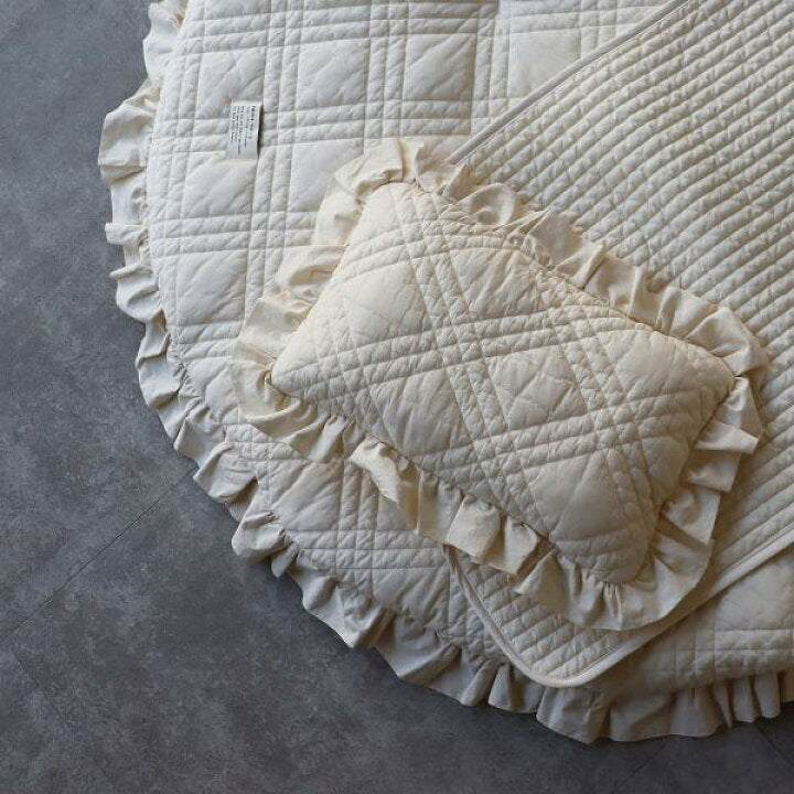 法式褶邊舒適枕(枕套可拆式) French frill pillow