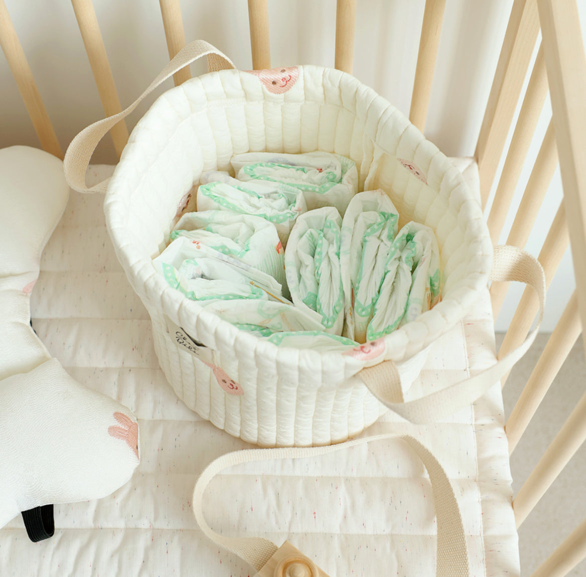 Rabbit Cotton Basket