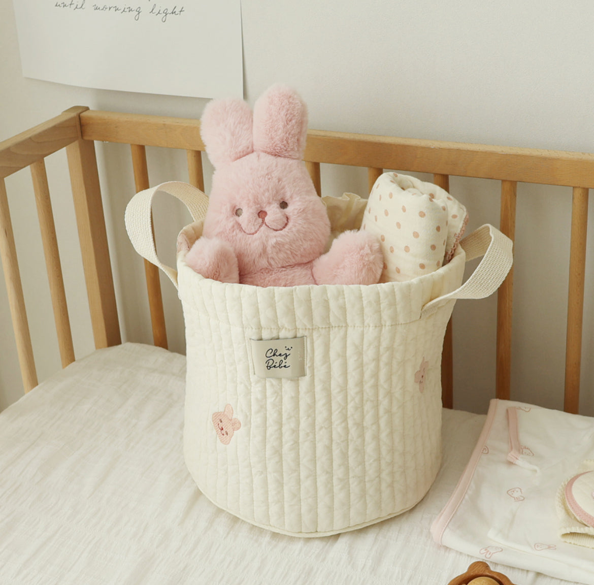 Rabbit Cotton Basket