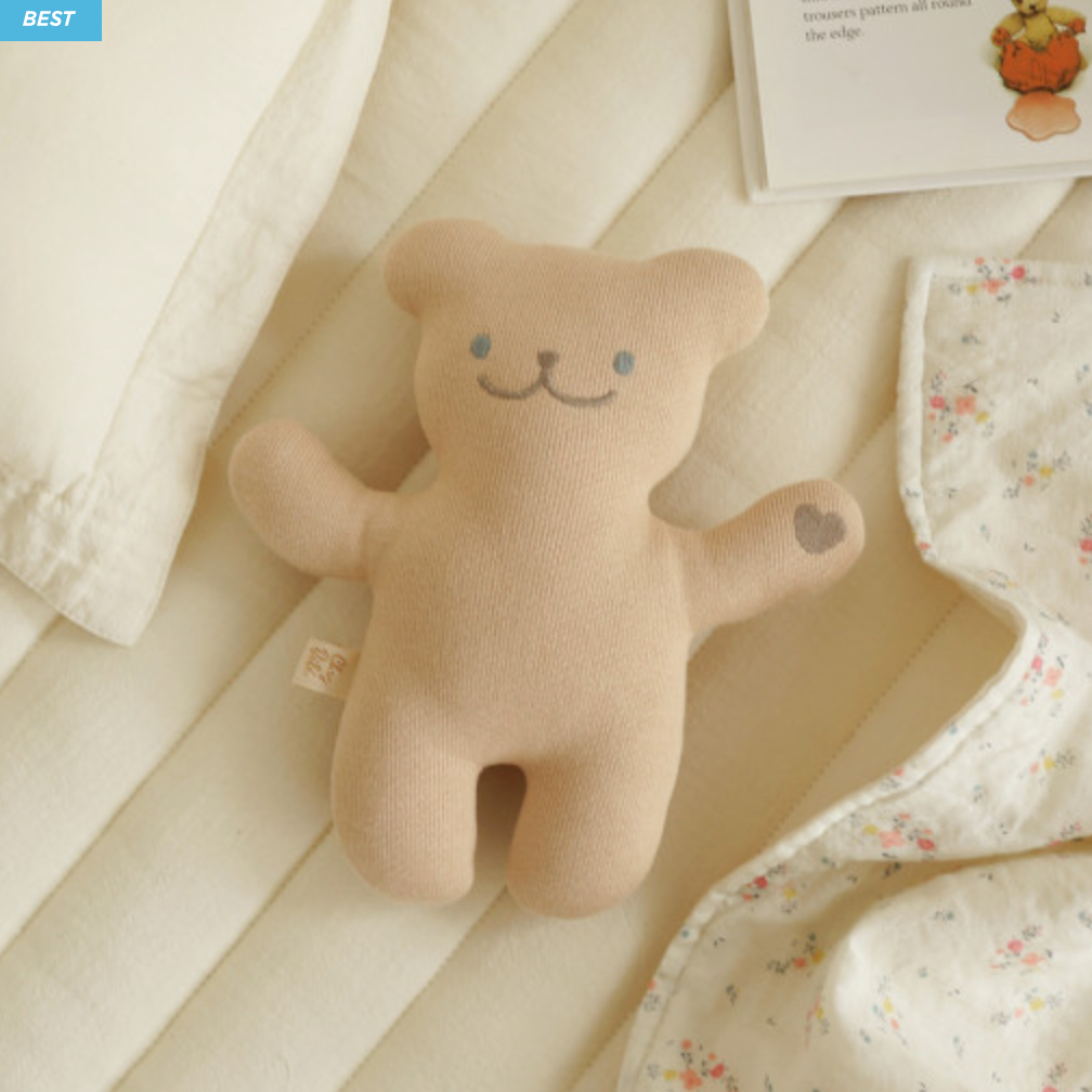 Chezbébé純棉織物咇咇安撫公仔 Pure Cotton Fabric Comfort Plushie