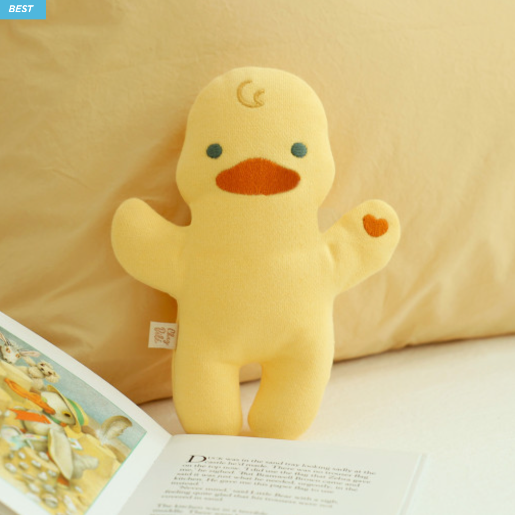 Chezbébé純棉織物咇咇安撫公仔 Pure Cotton Fabric Comfort Plushie