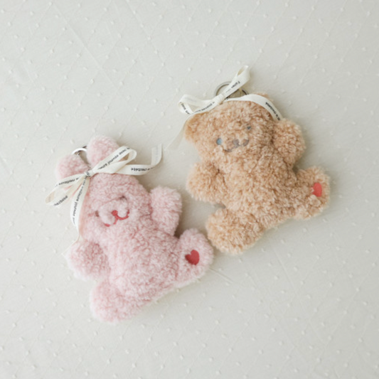 Chezbebe Teddy Bunny Keyring 韓國製毛公仔鎖匙扣