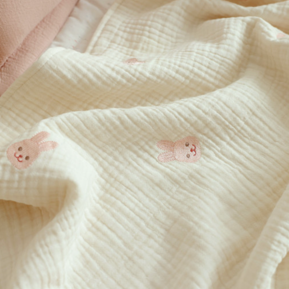 兔兔柔軟六重紗被 Rabbit 6-layers Gauze Blanket