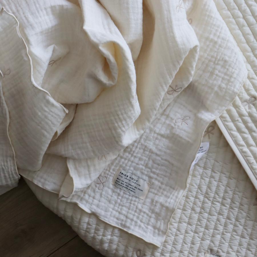 日本蝴蝶結二重紗被 Ribbon Double Gauze Blanket