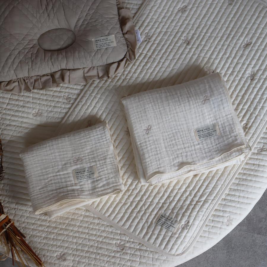 日本蝴蝶結二重紗被 Ribbon Double Gauze Blanket