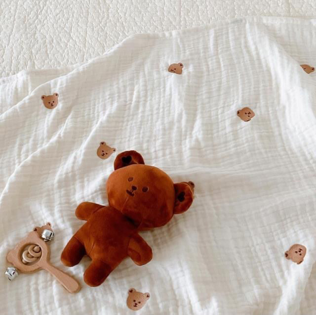 DTD多隻小熊莫代爾純棉被  DTD Bears Modal Cotton Blanket