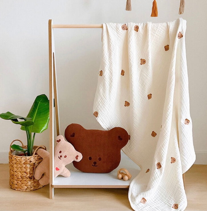 DTD多隻小熊莫代爾純棉被  DTD Bears Modal Cotton Blanket