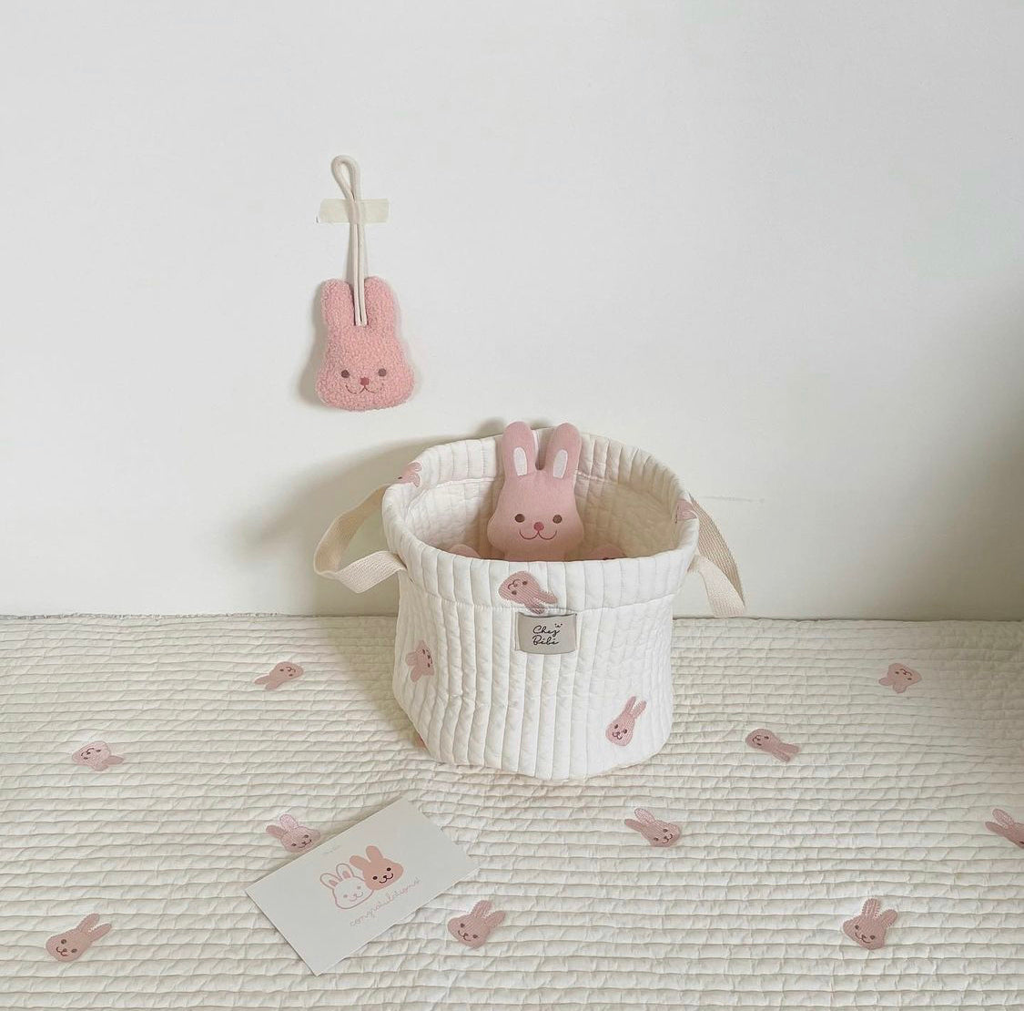 Rabbit Cotton Basket