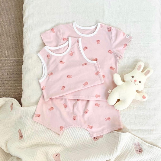 Rabbit Homewear 3 Pcs Set (Size M)