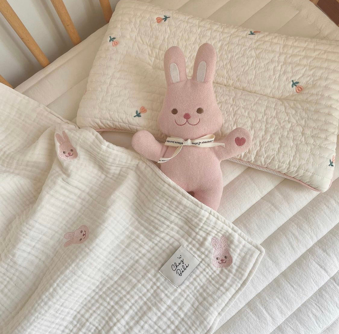 兔兔柔軟六重紗被 Rabbit 6-layers Gauze Blanket