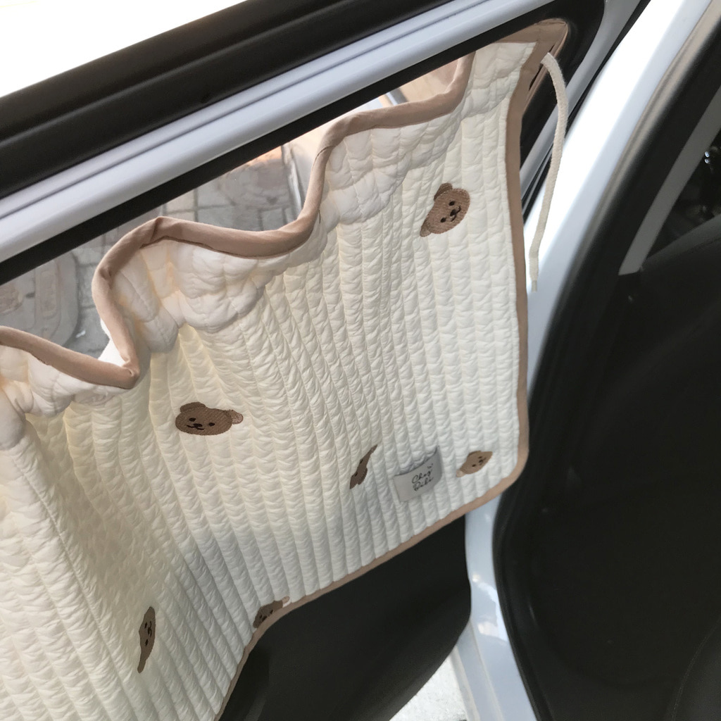 熊熊遮光簾 Bear Sunshade Cover