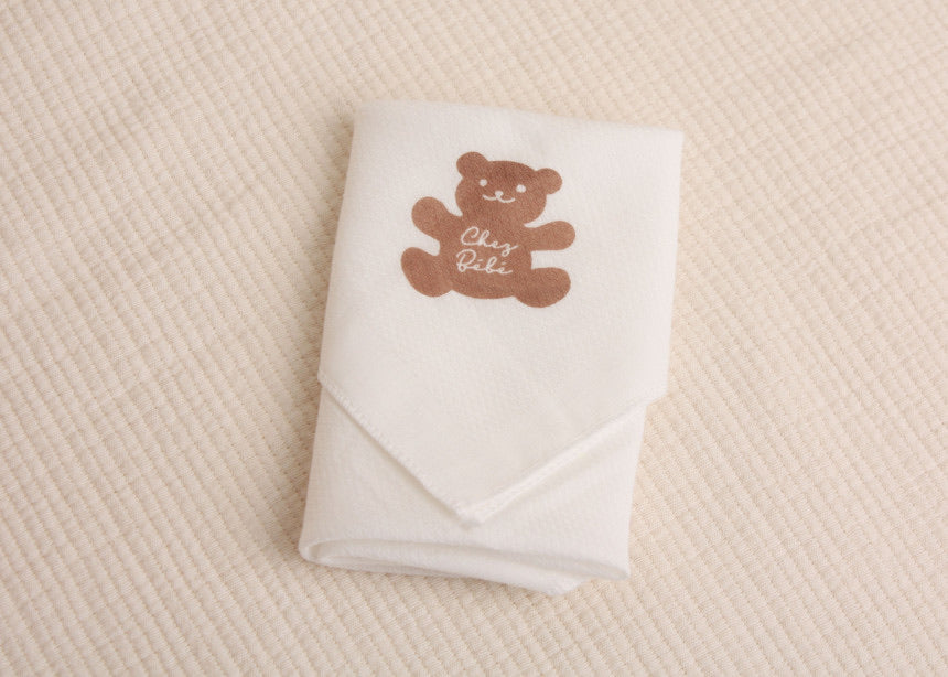 韓國高質圖案紗巾8件套(限時額外多送1條♥︎) Chezbebe Cotton Handkerchief Set