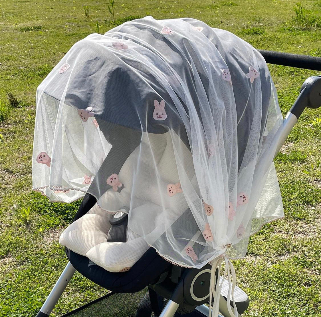 Rabbit Stroller Cover 兔兔嬰兒車蚊網