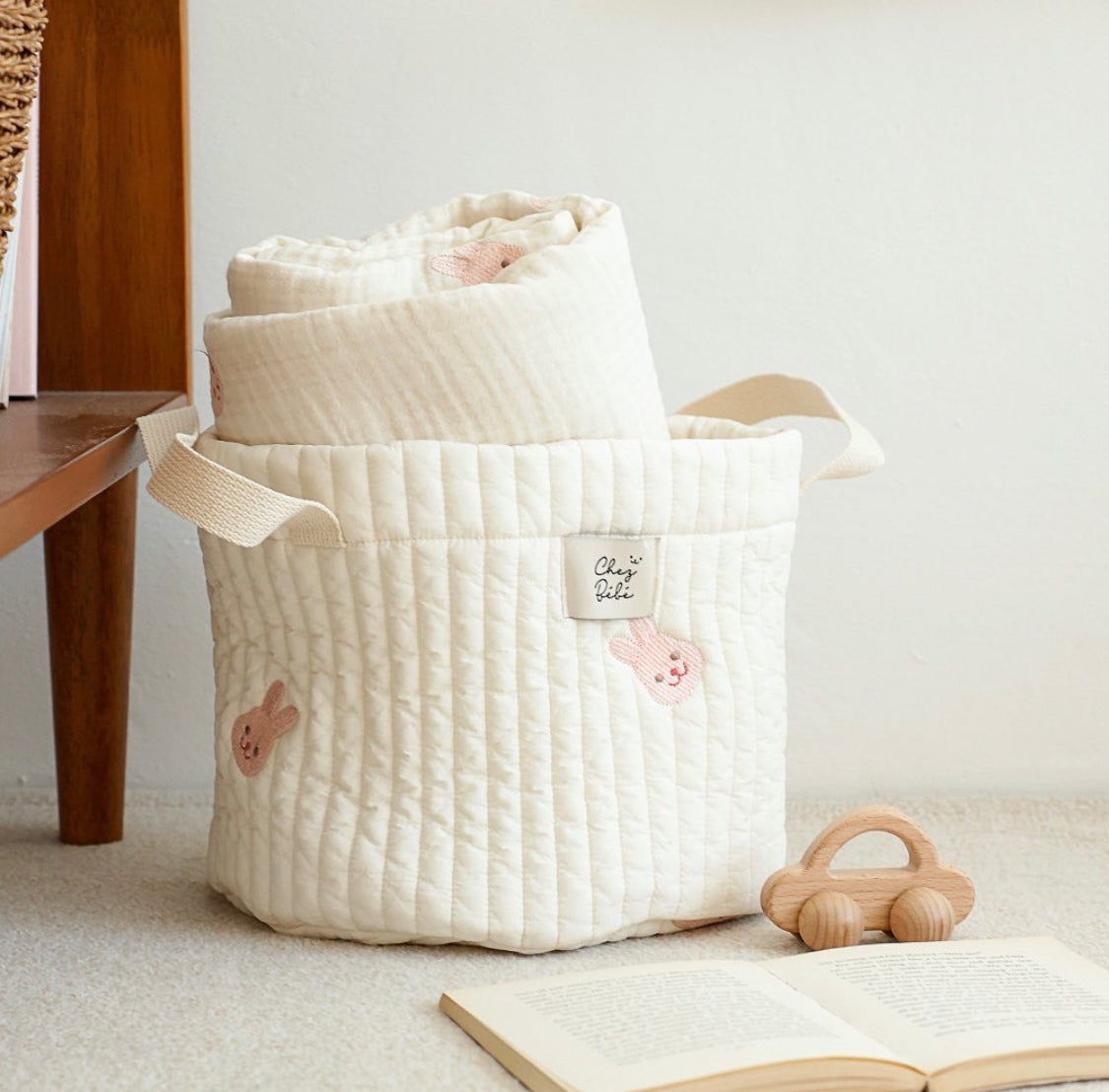 Rabbit Cotton Basket